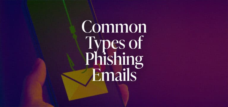 The post image for the CEL Solicitors insight post, Common Types of Phishing Emails.