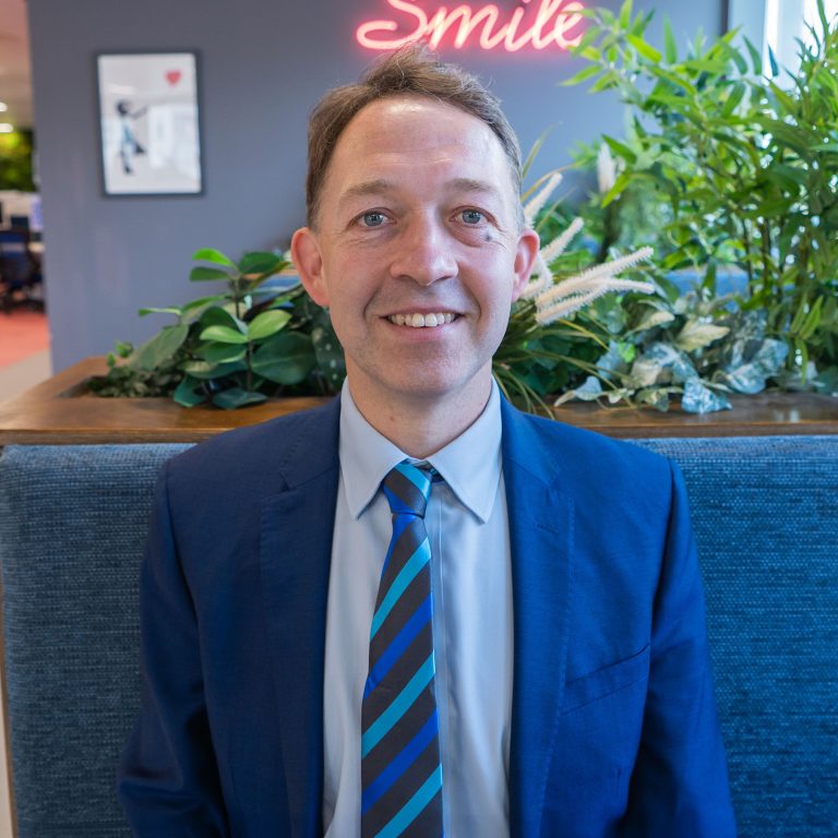 A photograph of Luke Curtis, Finance Director at CEL Solicitors.